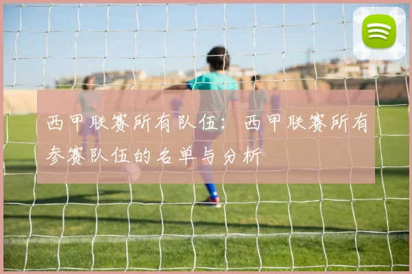 西甲联赛所有队伍：西甲联赛所有参赛队伍的名单与分析